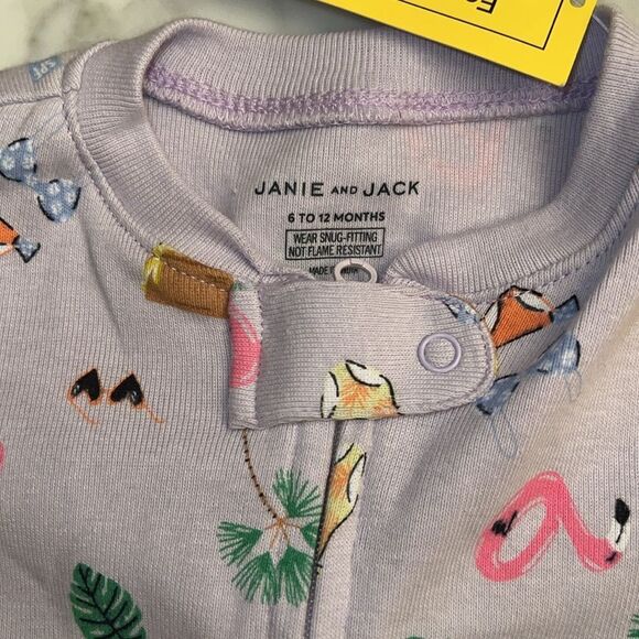 NWT JANIE & JACK PJ 6/12M - Picture 2 of 5